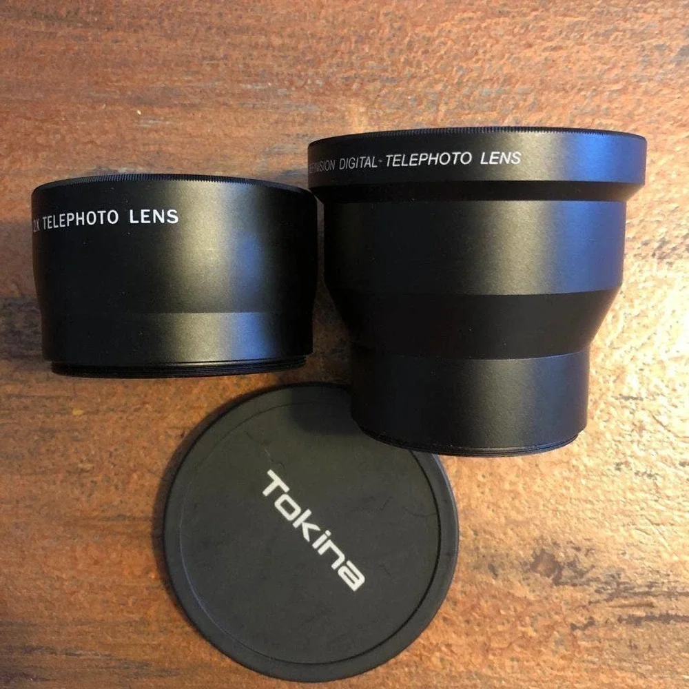 Tokina Lens Lot of 02 High Definition Lens 2x Telephoto / 3x AF High Definition